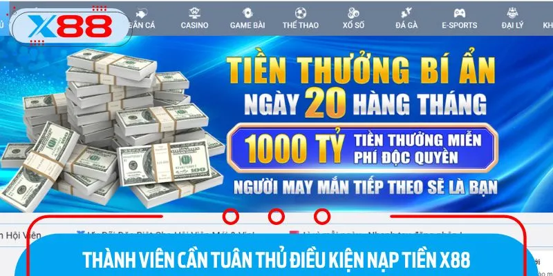 nạp tiền x88