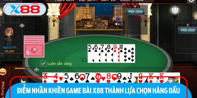 Người chơi cần lưu ý khi tham gia game bài x88